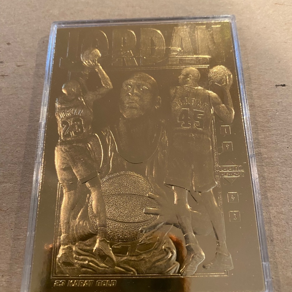 Upper Deck Micheal Jordan Foil Card